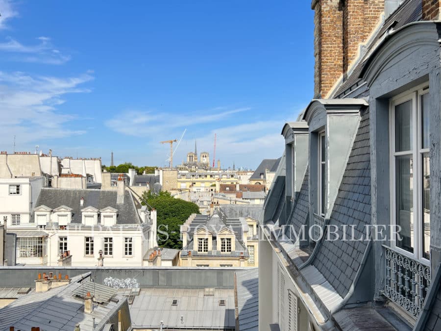 Paris 4ème - Appartement vue Seine